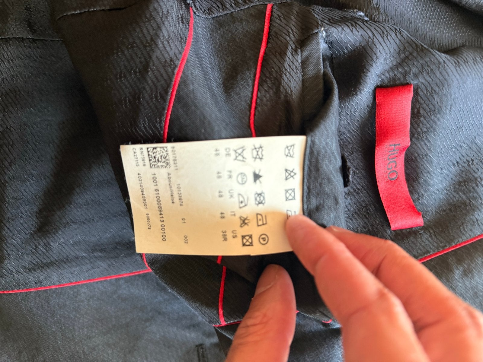 Boss Antraciet Kostuum Maat 48 Slim Fit, Ophalen of Verzenden, Zo goed als nieuw, Maat 48/50 (M), Grijs