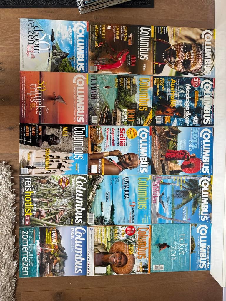 Columbus Travel magazines, Ophalen of Verzenden, Gelezen, Overige typen