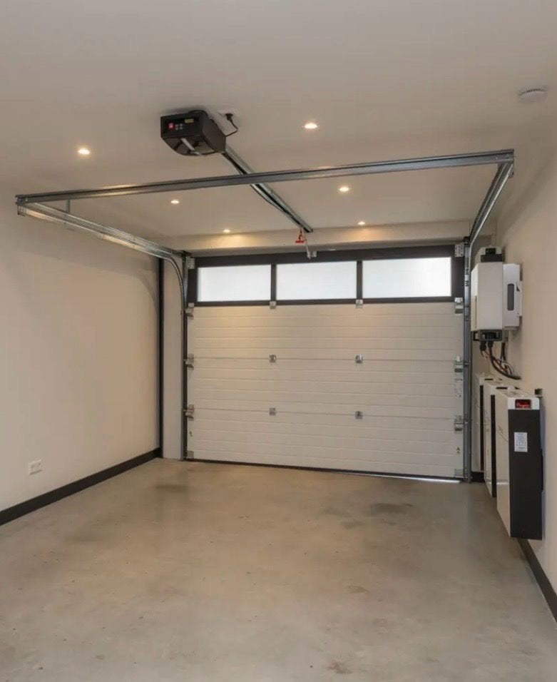 Elektrische bediening voor kantel garagedeur, Ophalen, Gebruikt, Garagedeur, Metaal