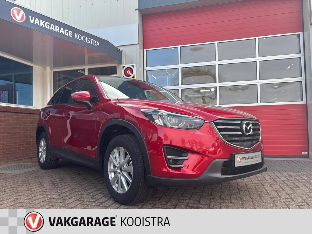 Mazda CX-5 2.0 Exclusive-Line160 GT-AWD|Navi|Cruise|Trekhaak, Gebruikt, Zwart, 160 pk, Bedrijf