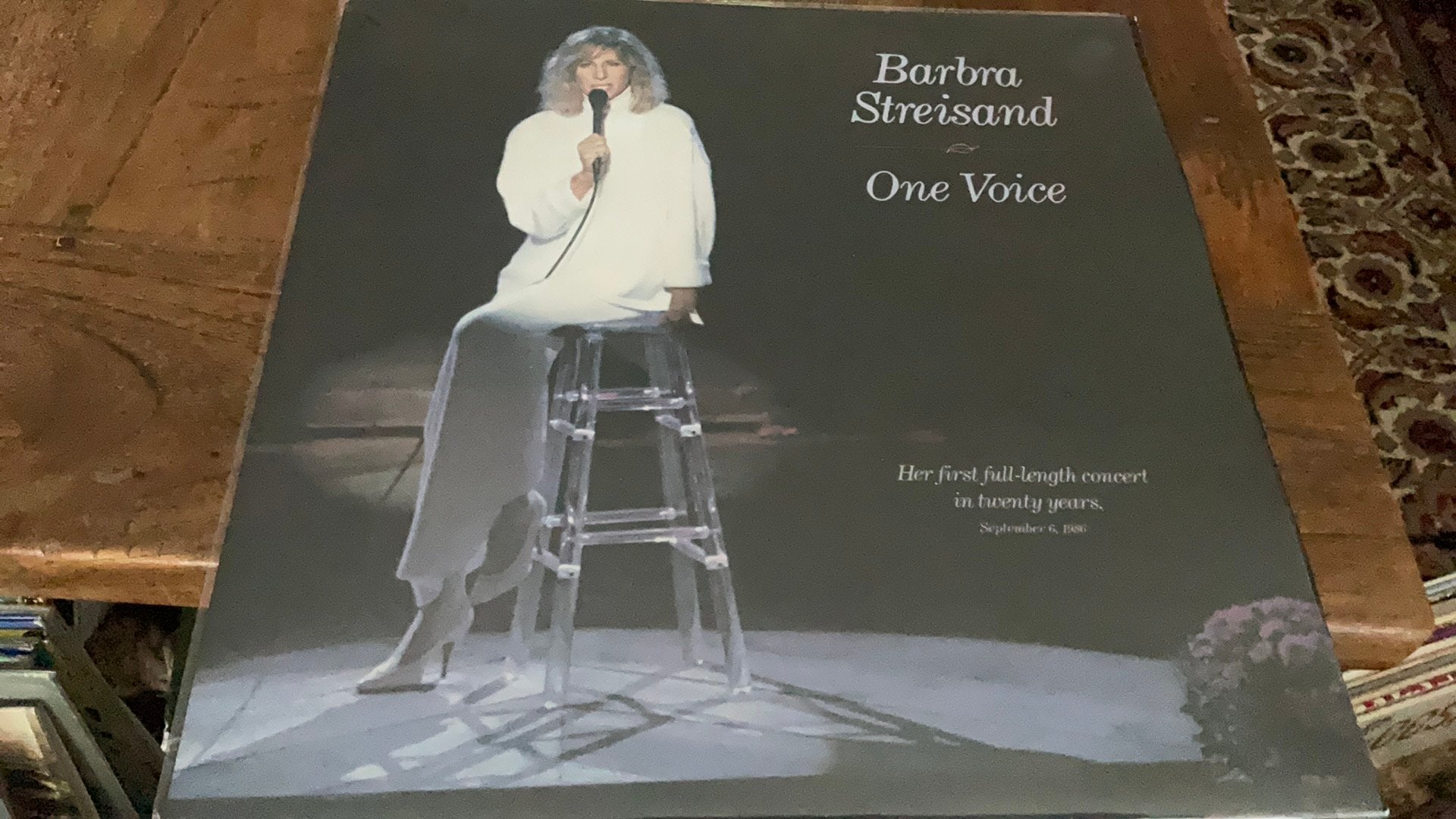 Barbra Streisand. One Voice, Cd's en Dvd's, Vinyl | Pop, Ophalen of Verzenden, Zo goed als nieuw, Overige formaten