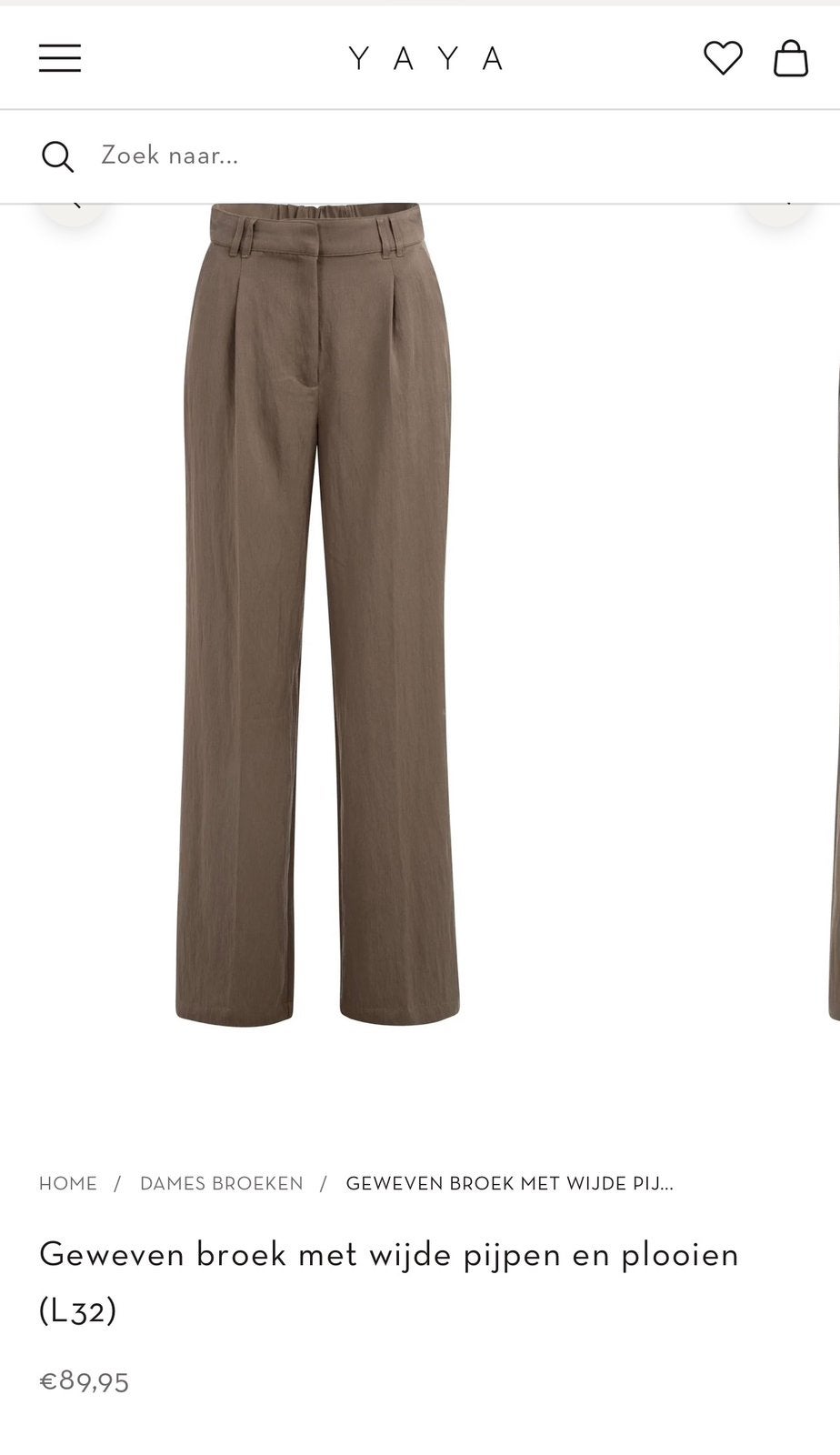 Colbert jasje pantalon yaya, Kleding | Dames, Maat 38/40 (M), Kostuum of Pak, Bruin, Verzenden
