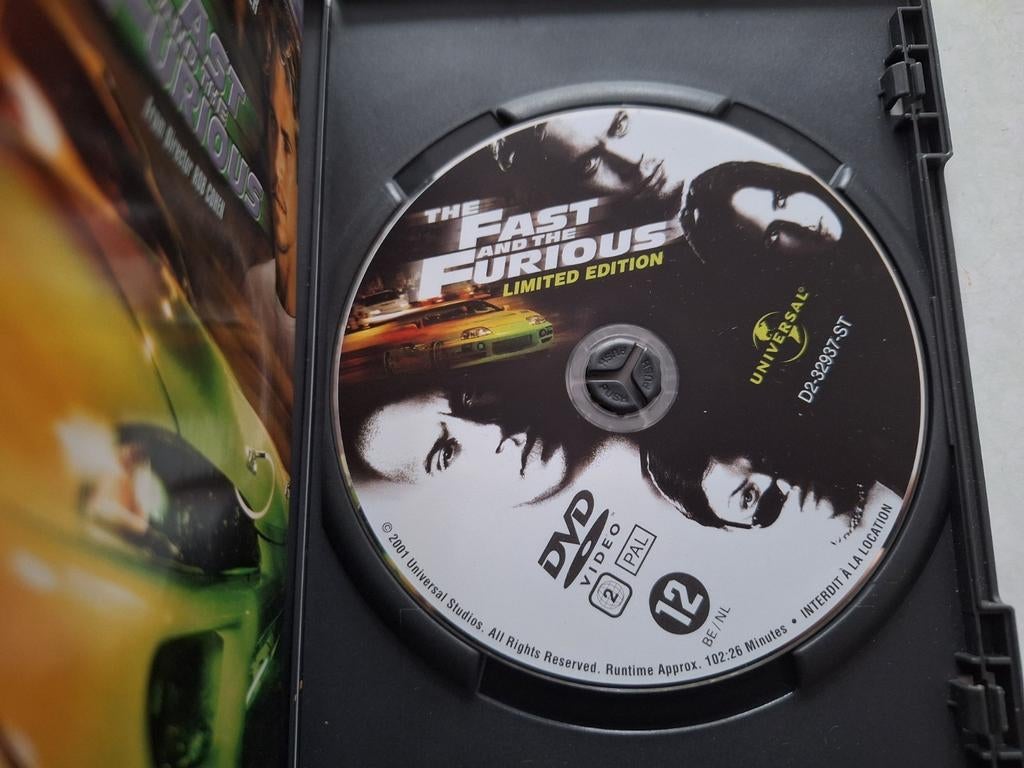Dvd the fast and the furious, Vanaf 12 jaar, Ophalen of Verzenden, Zo goed als nieuw, Actie