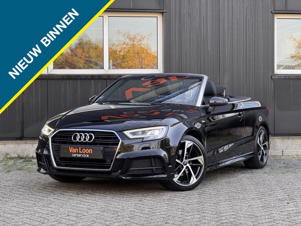 Audi A3 Cabriolet 35TFSI S-Line/Carplay/Camera/B&O/Virtual/S, Auto's, Automaat, Stof, Euro 6, 4 cilinders