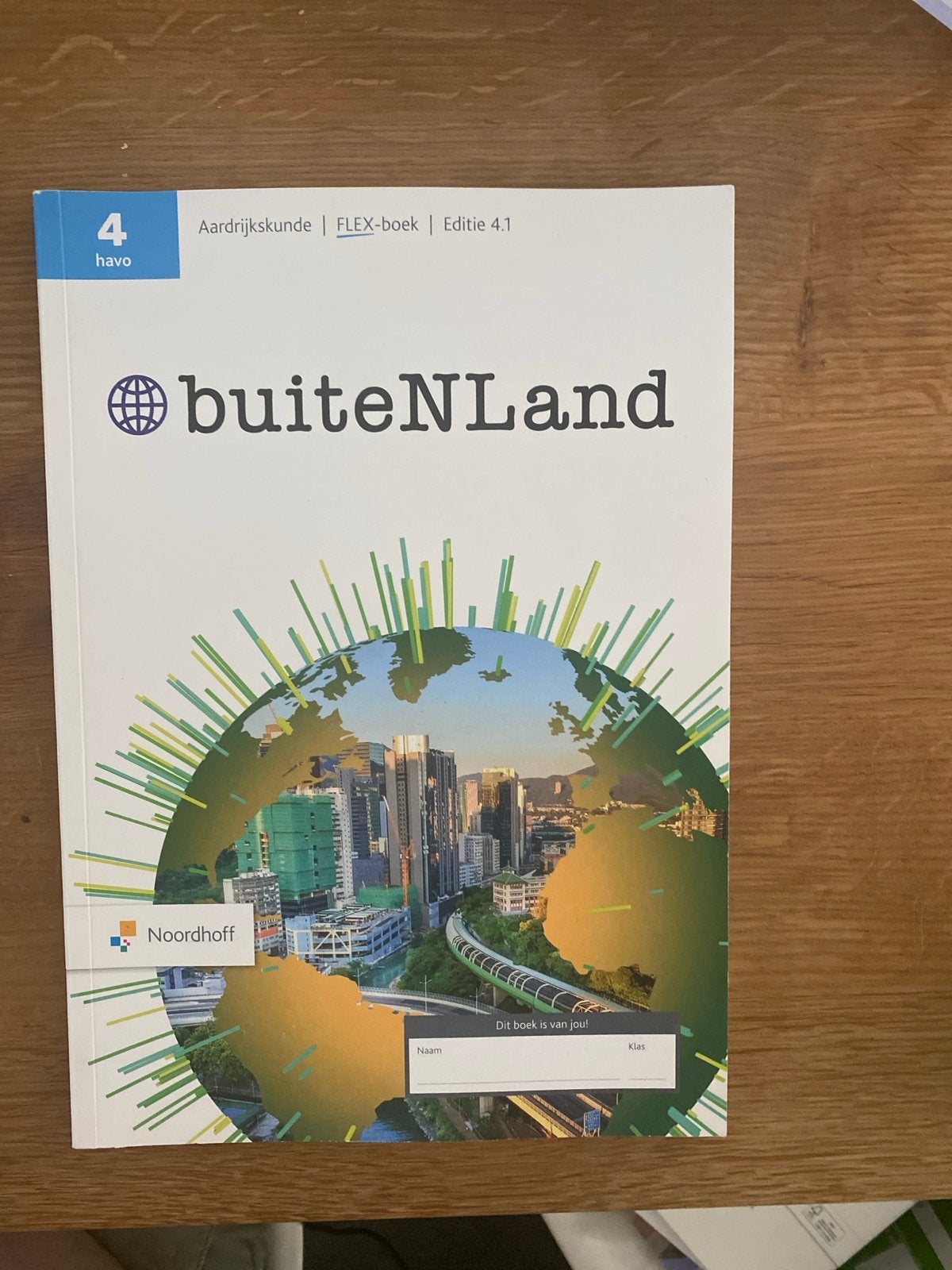 Aardrijkskunde FLEX-boek buiteNLand Editie 4.1 4 havo, Ophalen of Verzenden, Gelezen, HAVO, Aardrijkskunde