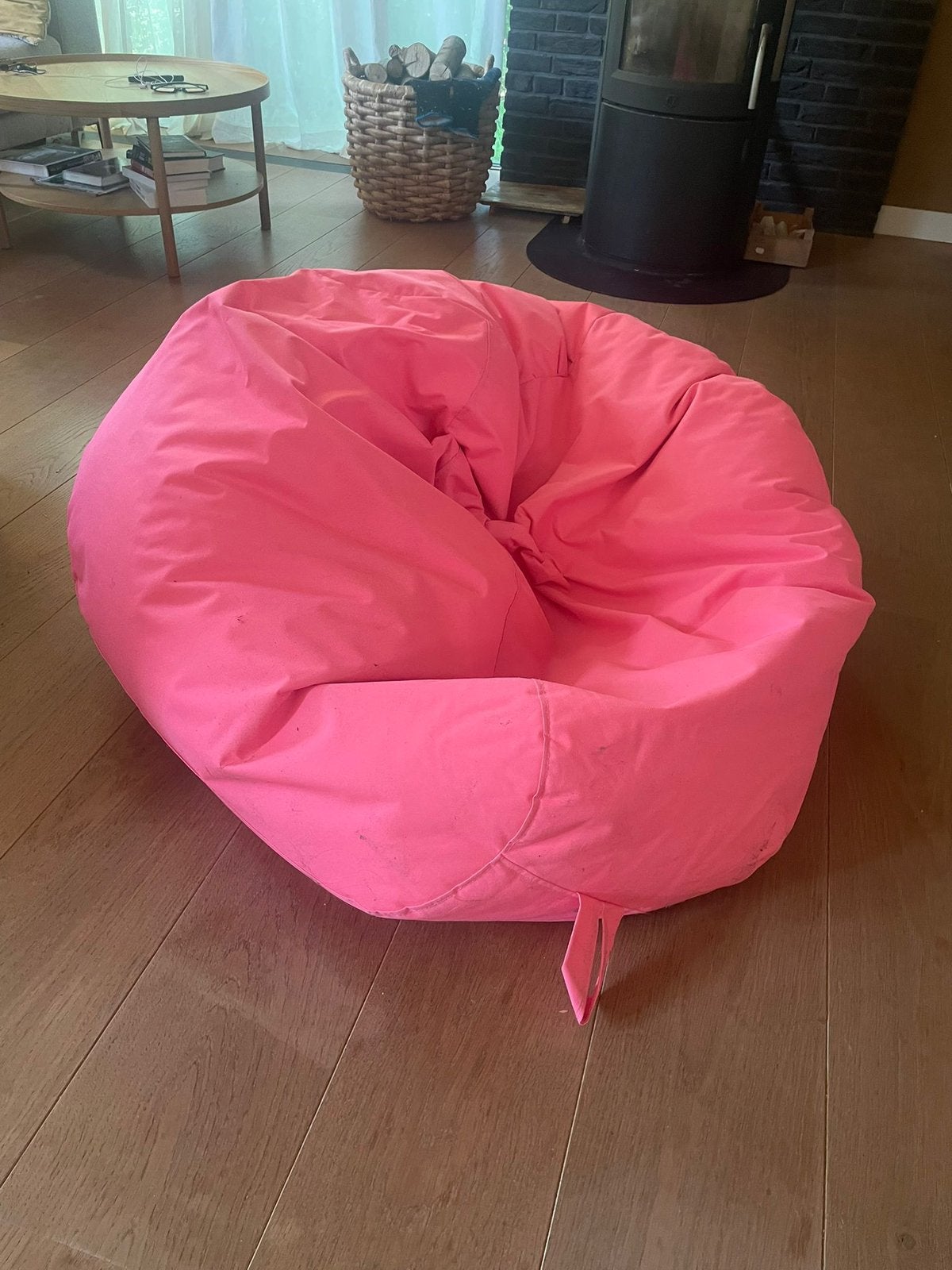 Roze zitzak, Ophalen, Gebruikt, Roze, Zitzak