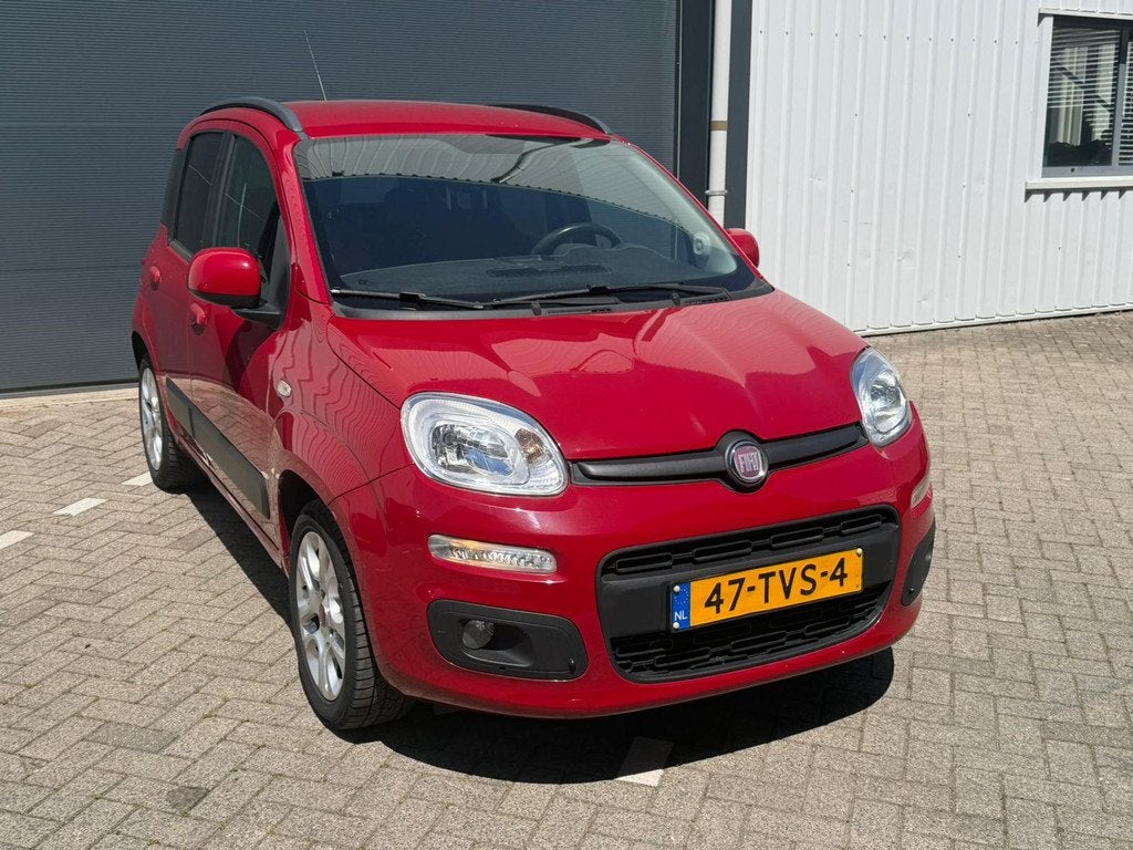 Fiat Panda 0.9 TwinAir Lounge AIRCO (bj 2012), Auto's, Voorwielaandrijving, Euro 5, Zwart, Panda