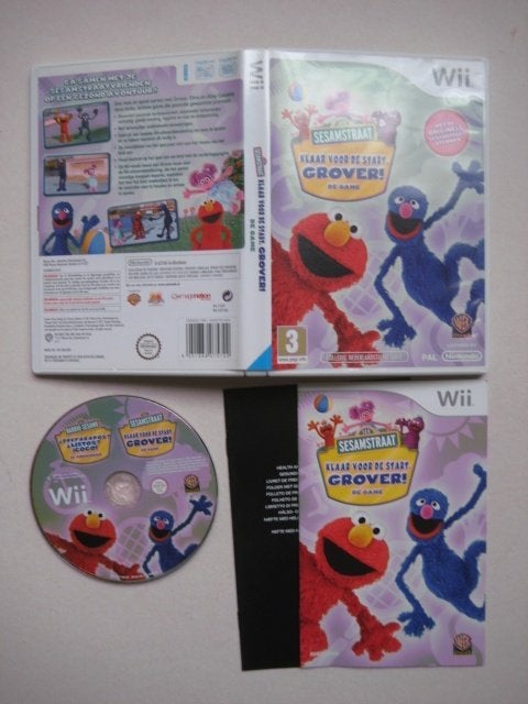 Sesamstraat Grover Nintendo Wii, Spelcomputers en Games, Overige genres, 1 speler, Nieuw, Ophalen of Verzenden