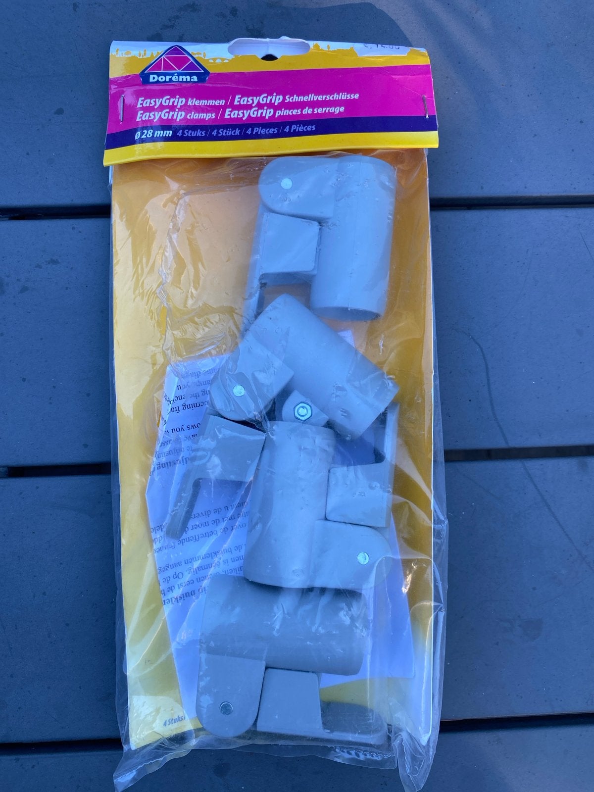 Dorema EasyGrip klemmen - Nieuw in verpakking, Ophalen of Verzenden, Nieuw
