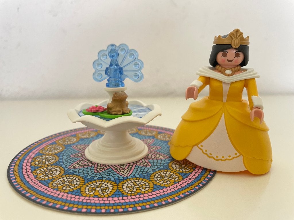 Playmobil 3033 Prinses en Magische Fontein, Complete set, Ophalen of Verzenden, Zo goed als nieuw, Princess