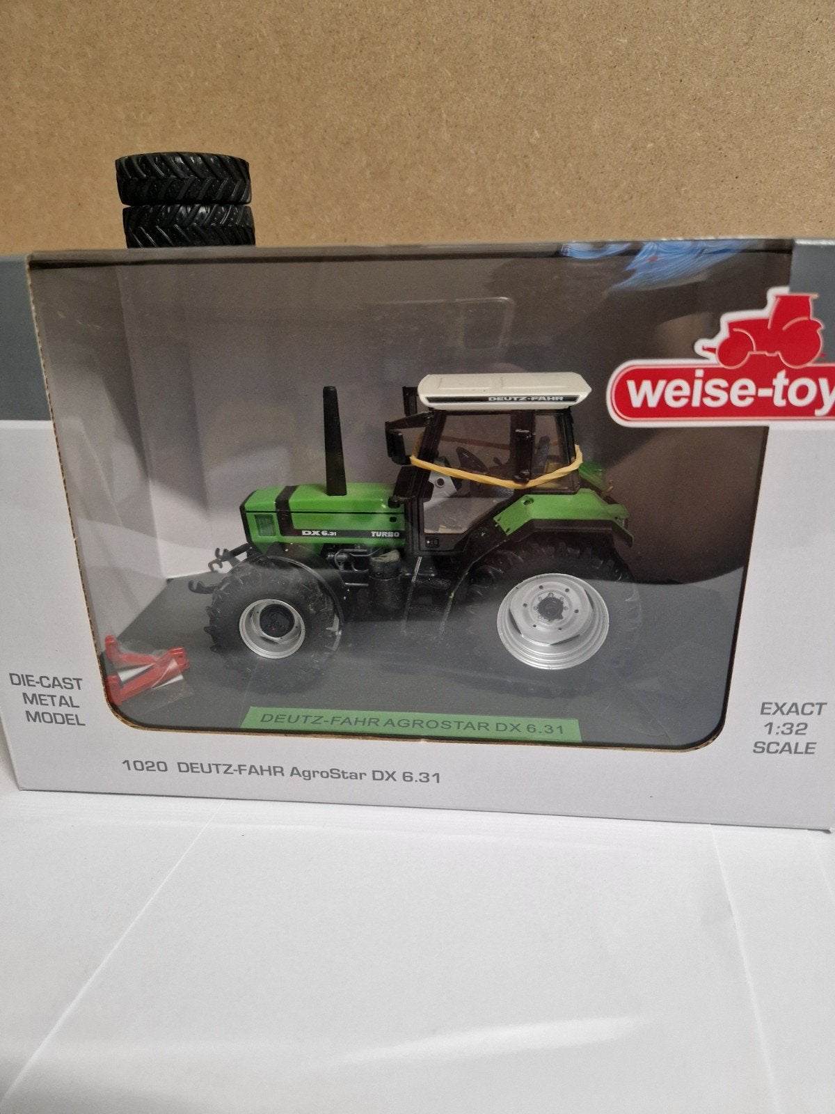Deutz-Fahr Agrostar DX 6.31 Weise Toys (incl doos), Hobby en Vrije tijd, Ophalen of Verzenden, Tractor of Landbouw