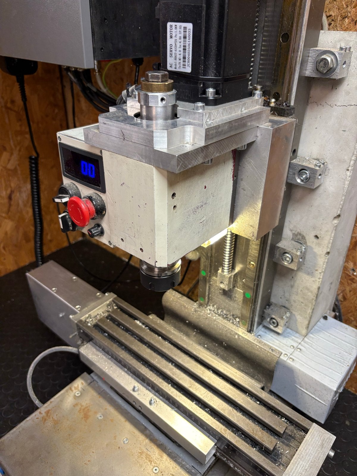 Stabiele CNC Freesmachine, Doe-het-zelf en Verbouw, Ophalen, Gebruikt, Elektrisch, Overige soorten