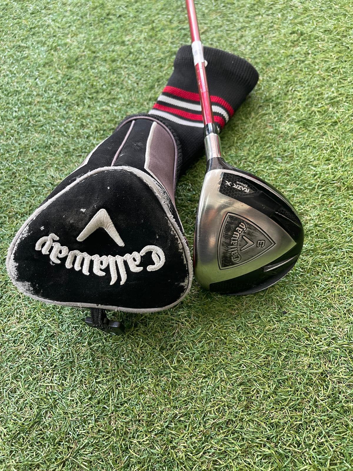 Callaway RazrX black 3 wood (stiff), Gebruikt, -, Ophalen of Verzenden, Club