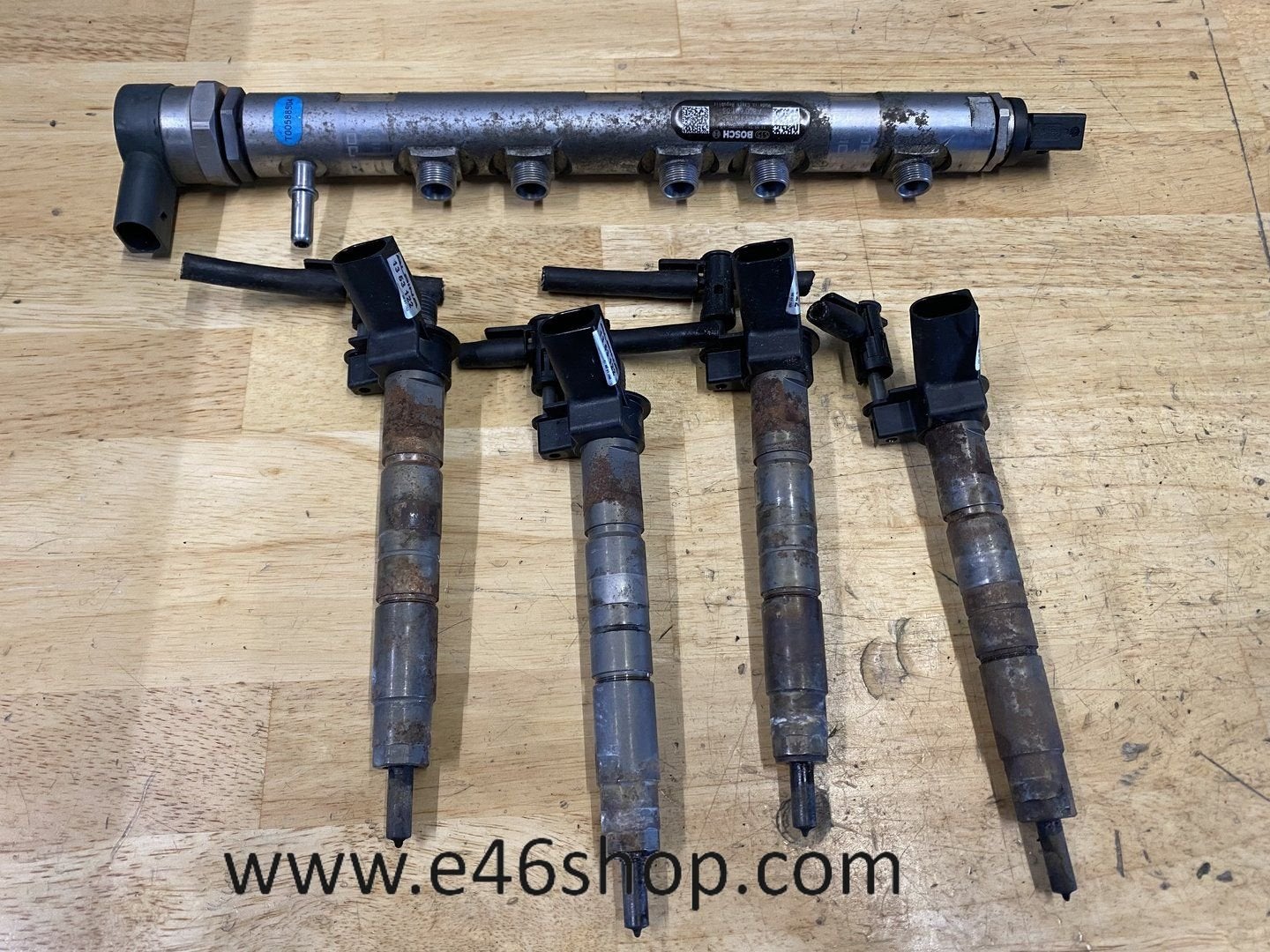BMW APLPINA VERSTUIVERS MET BRANDSTOFRAIL OE 1353122, Gebruikt, -, Overige automerken, -
