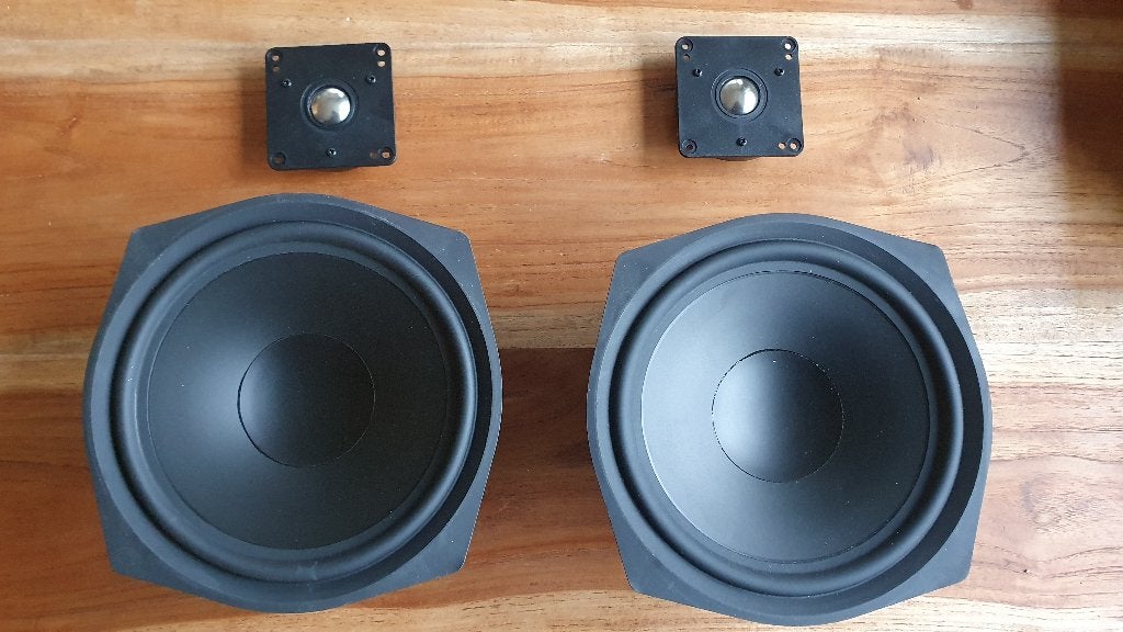 JBL Control 28 speakerunits, Ophalen, Stereo speakers, Gebruikt, JBL