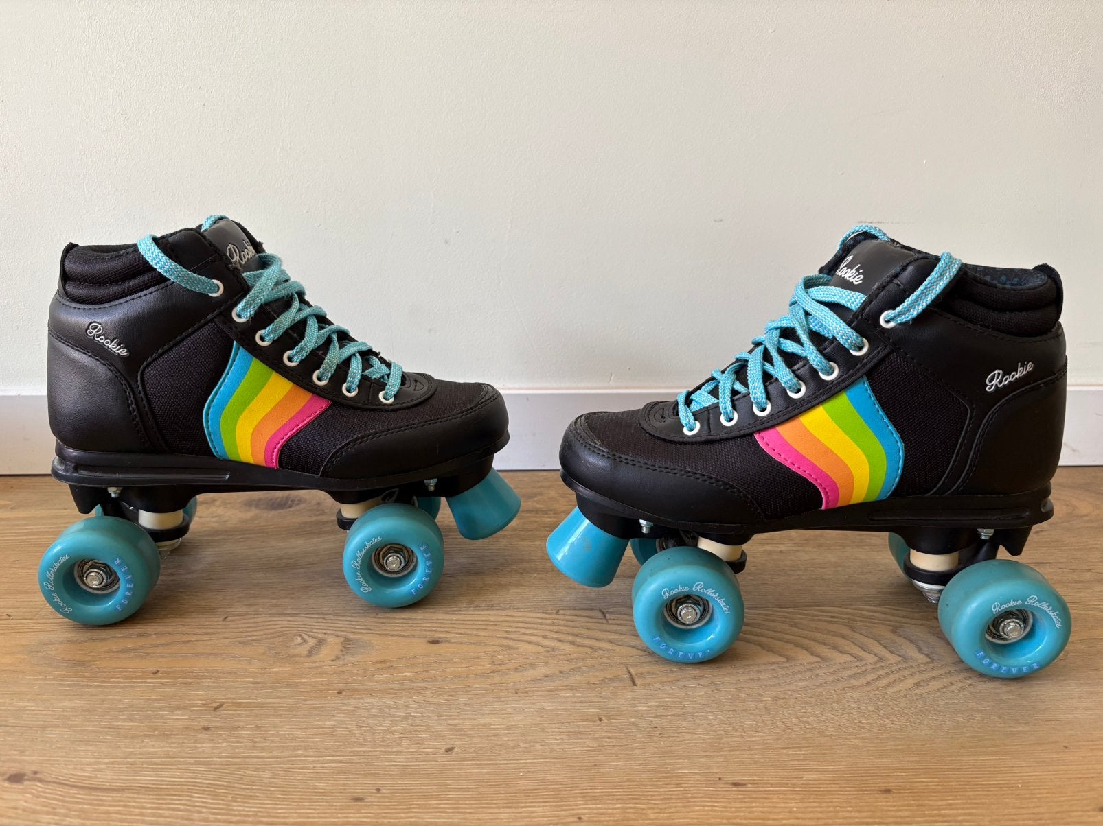 Rolschaatsen Rookie Forever Rainbow, maat 38, Ophalen, Zo goed als nieuw