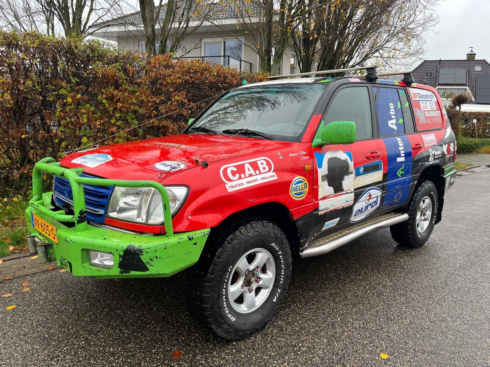 Toyota LandCruiser 100 4.2 TD, Auto's, Gebruikt, Automatische klimaatregeling, 4164 cc, Bedrijf