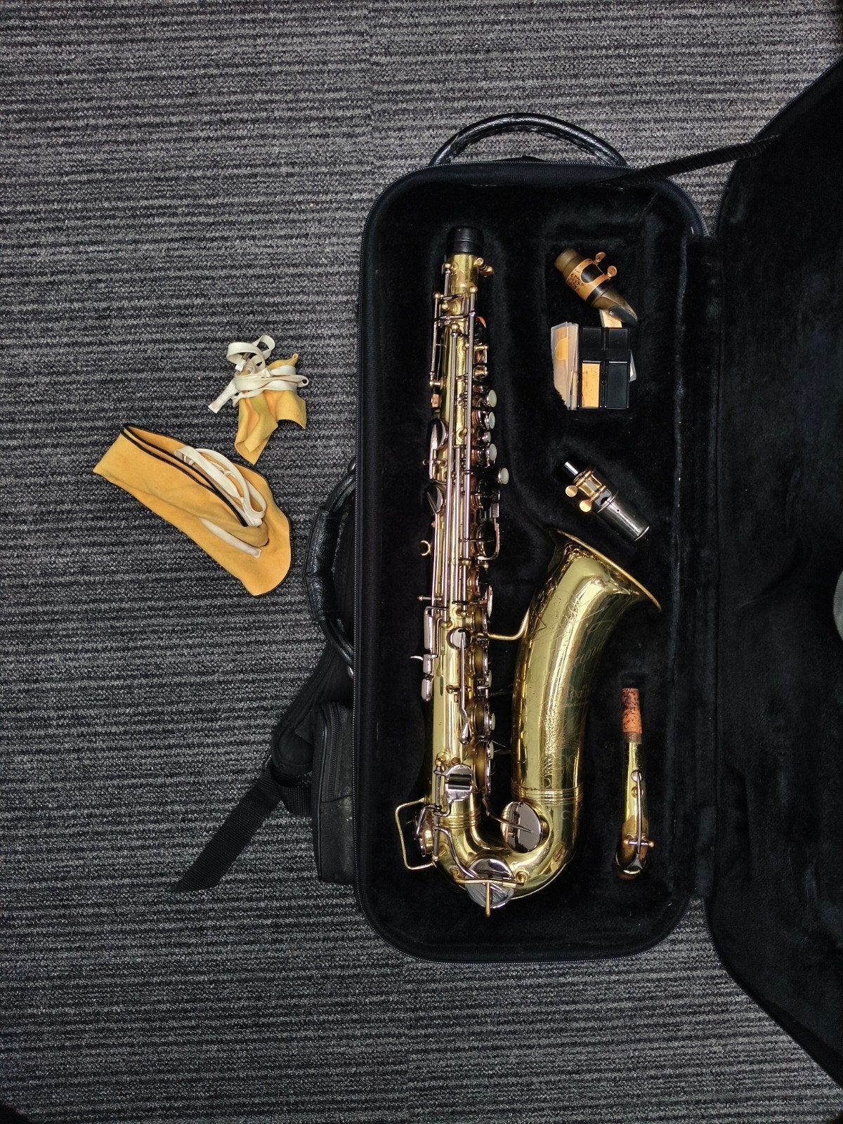 Indiana Martin Altsaxofoon - Serienummer 36523, Muziek en Instrumenten, Blaasinstrumenten | Saxofoons, Ophalen, Gebruikt, Alt