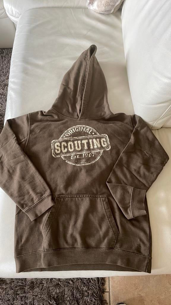 Scouting kinder Hoodie in nette gedragen staat maat xl, Ophalen of Verzenden, Gebruikt, Kleding