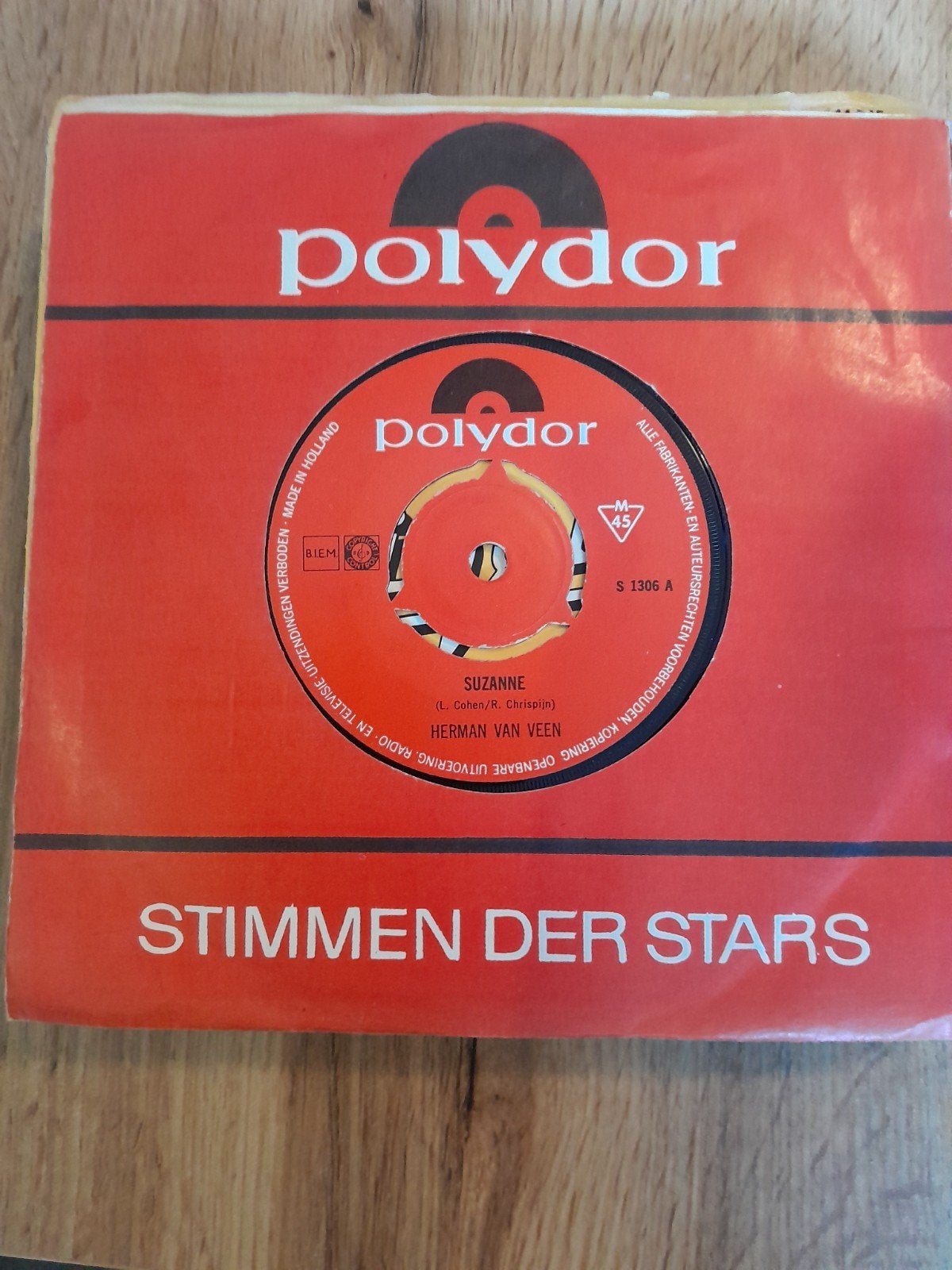 Herman van veen 7inch suzanne, Ophalen of Verzenden, Zo goed als nieuw, Nederlandstalig
