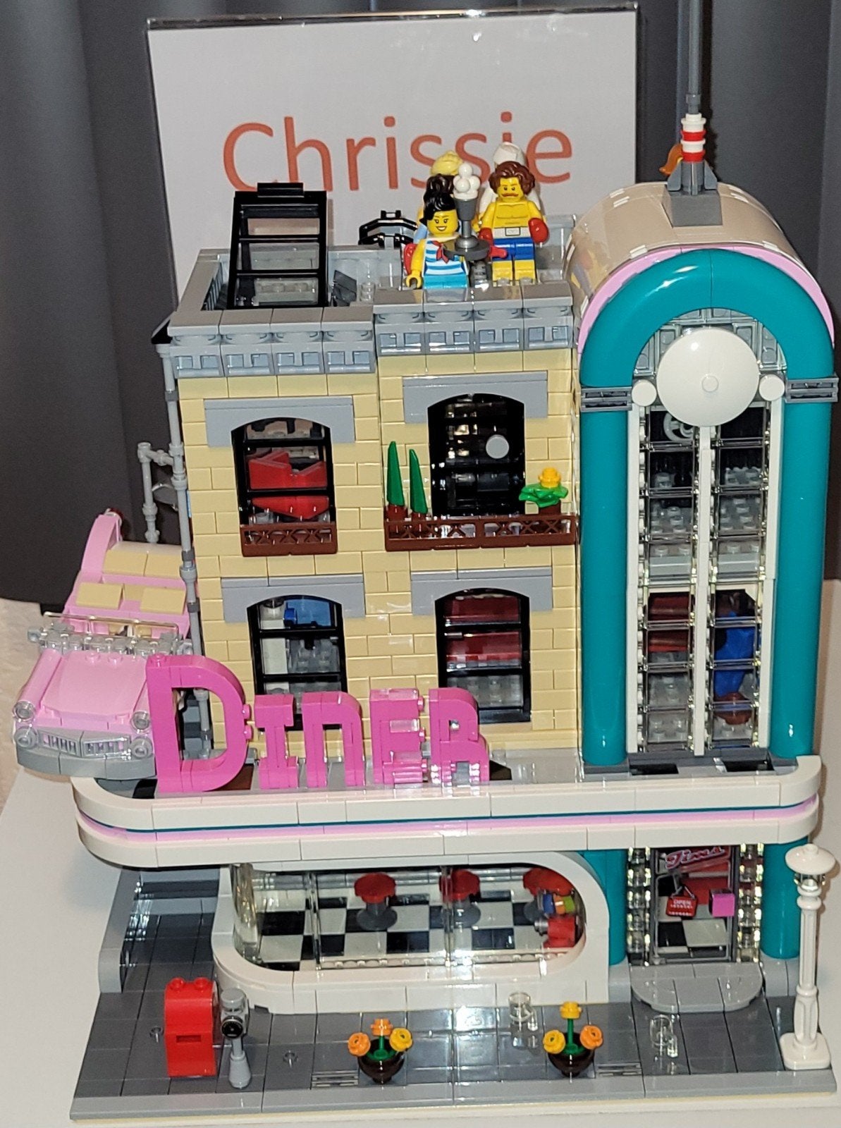 LEGO 10260 Downtown Diner - Creator Expert, Ophalen, Zo goed als nieuw