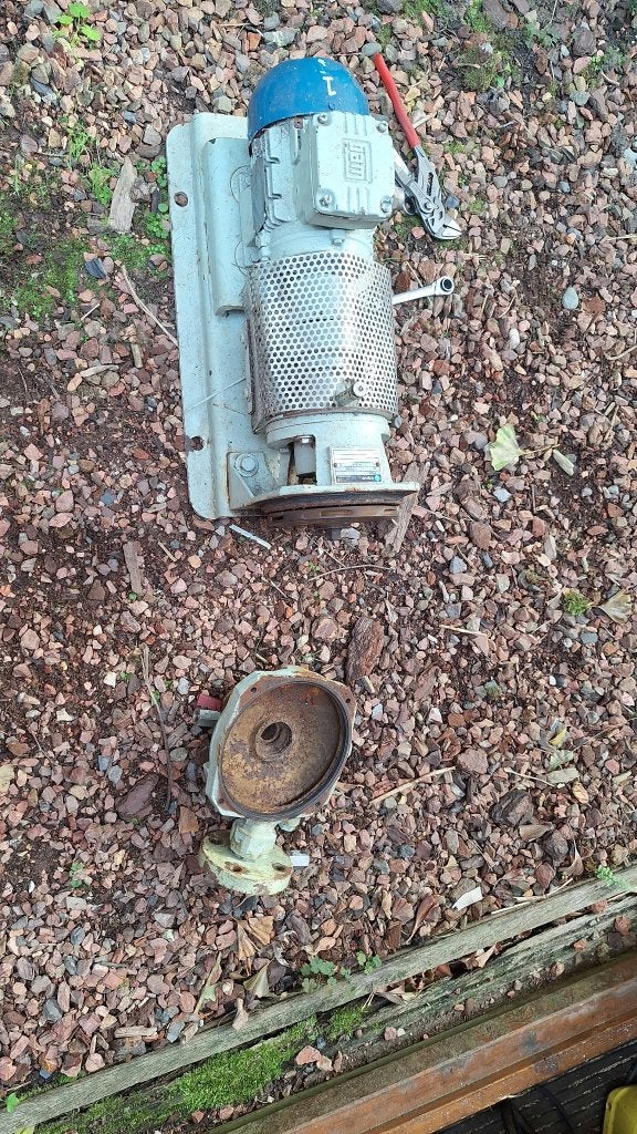 Electro motor met pomp, Ophalen, Gebruikt, Elektromotor, Minder dan 1400 rpm