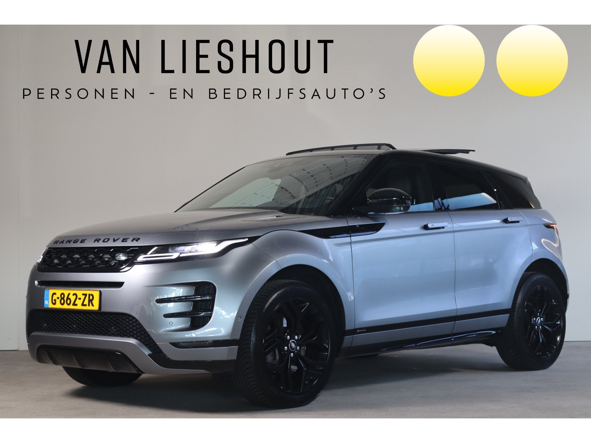 Land Rover Range Rover Evoque 2.0 P200 AWD R-Dynamic S - NL, 1800 kg, Euro 6, 4 cilinders, Bedrijf