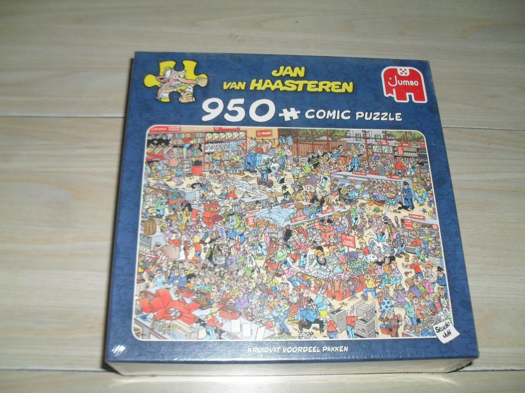 J. van Haasteren puzzle 950 stukjes Kruidvat voordeel pakken, Ophalen, 500 t/m 1500 stukjes, Nieuw, Legpuzzel