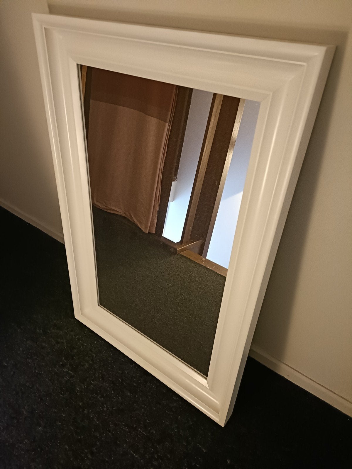 Ikea Hemnes spiegel 90x60 cm, Ophalen, Zo goed als nieuw, Minder dan 100 cm, Rechthoekig