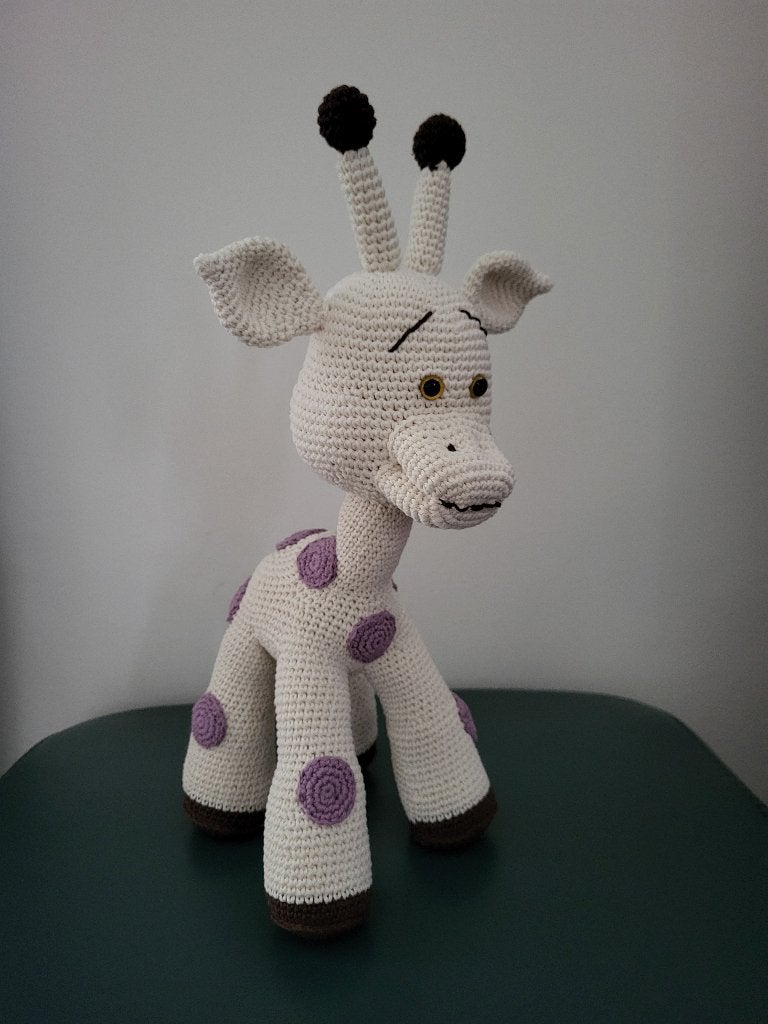 Giraffe, knuffel., Kinderen en Baby's, Speelgoed | Knuffels en Pluche, Handgemaakt, Overige typen, Nieuw, Ophalen of Verzenden
