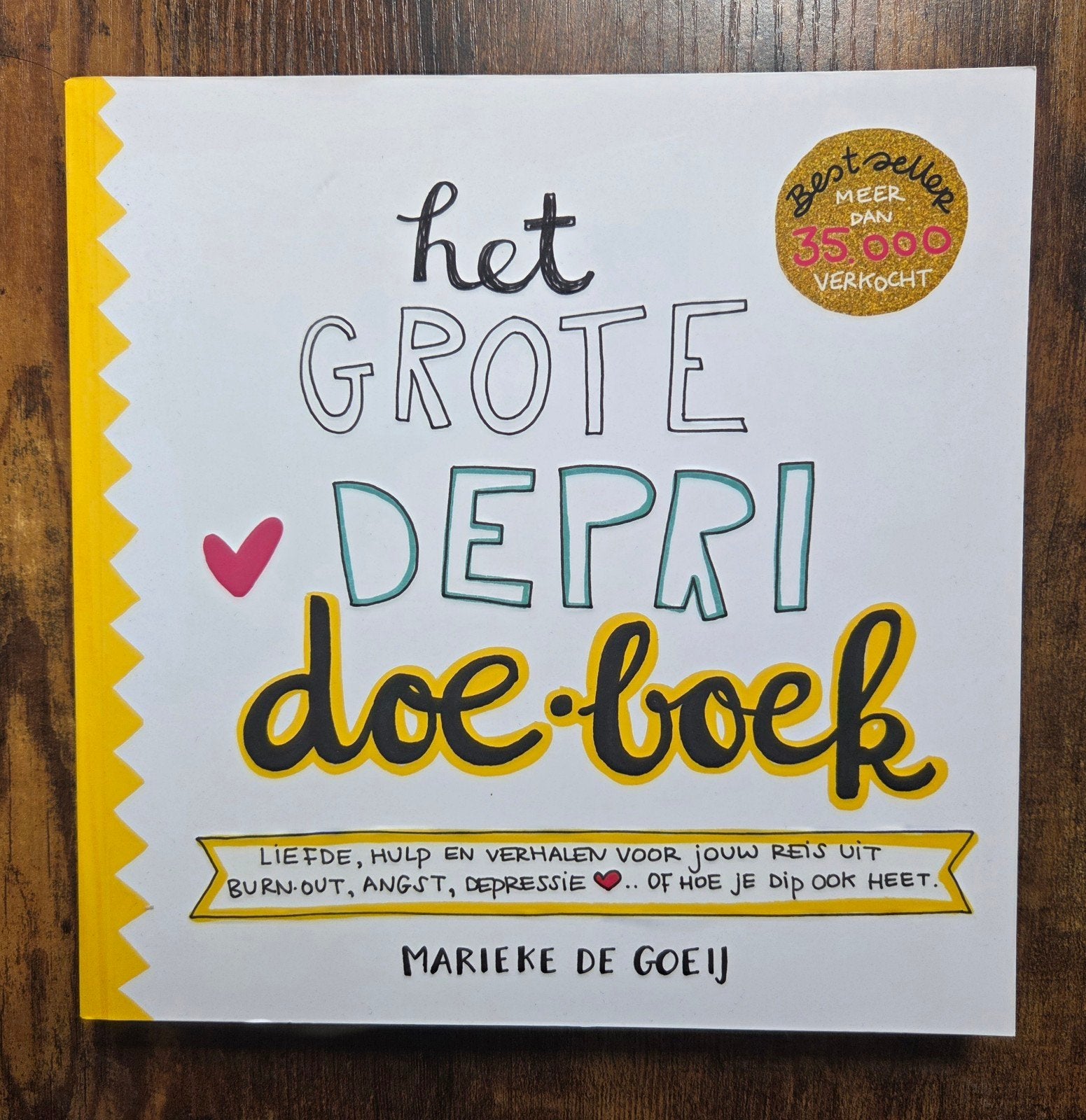 Marieke de Goeij - Het grote depri Doe-Boek, Ophalen of Verzenden, Nieuw, Marieke de Goeij