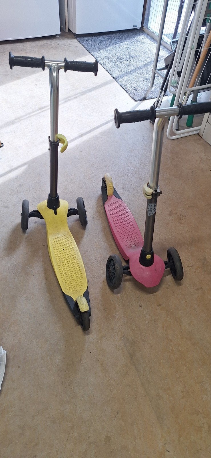 B1 oxelo stepje roze, Fietsen en Brommers, Ophalen of Verzenden, Gebruikt, Gewone step