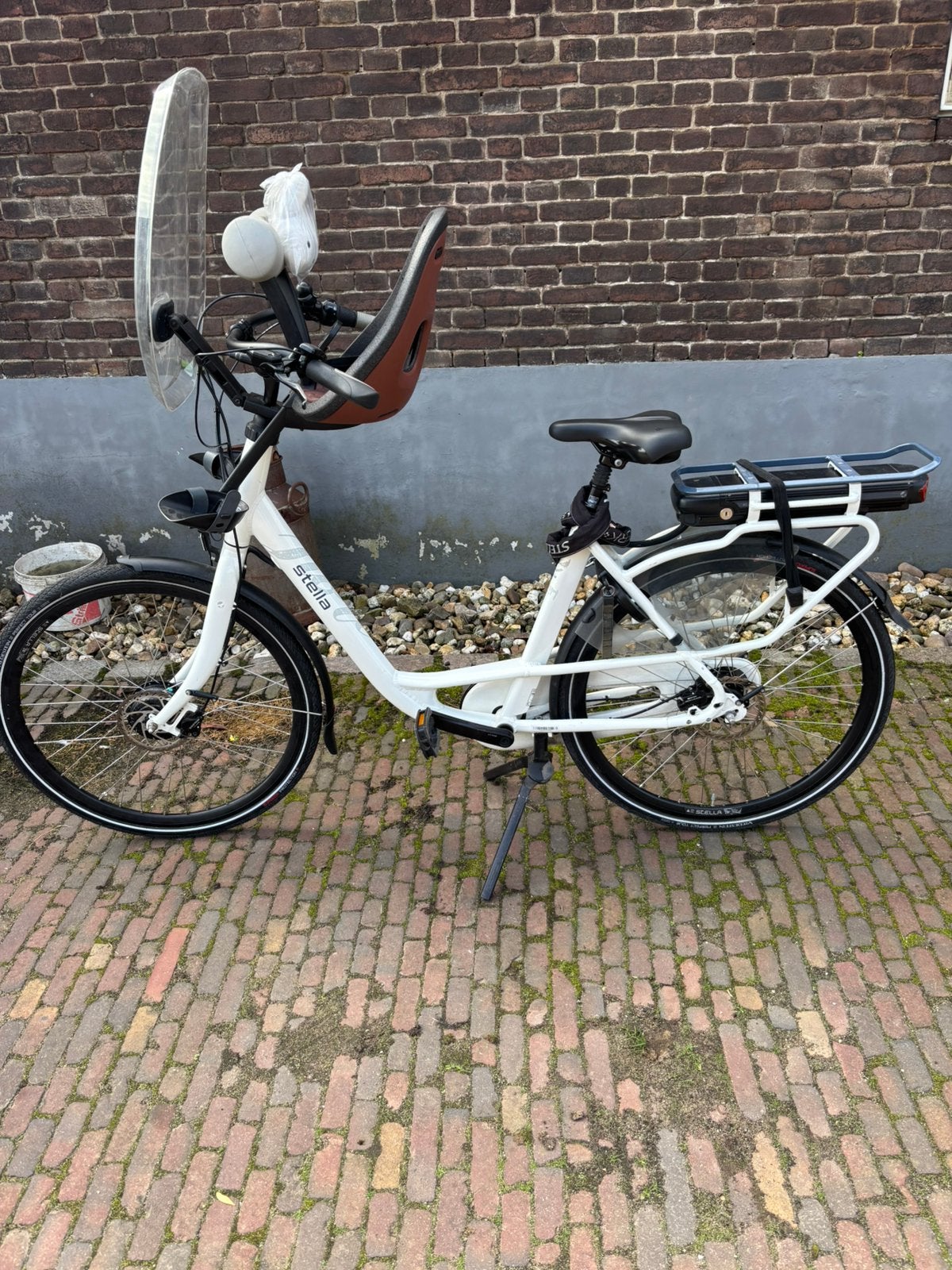 Stella mama elektrische fiets, Versnellingen, Zo goed als nieuw, Schijfrem, 1 zitje