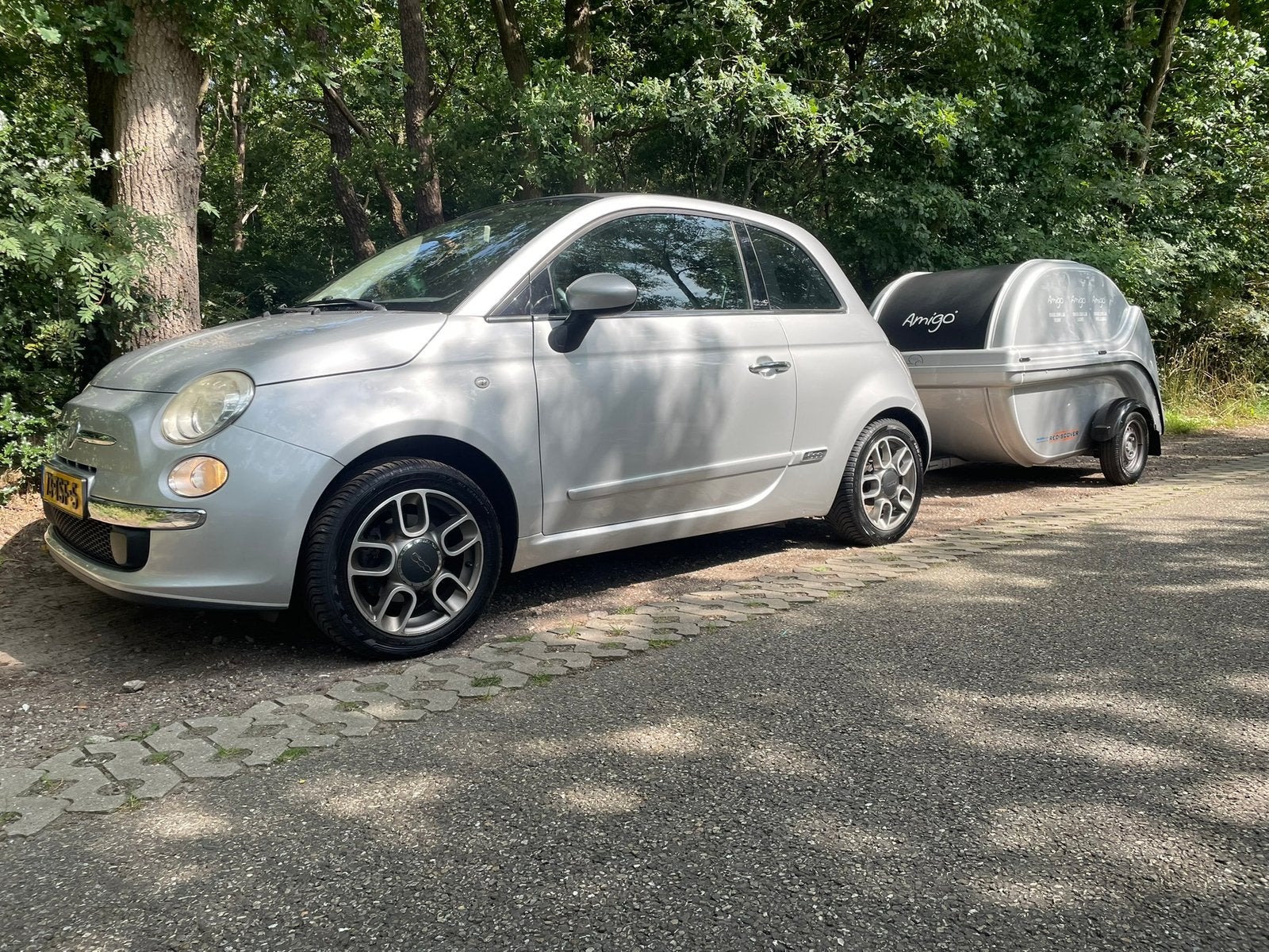 Fiat 500C 0.9 85pk Turbo Twinair 2012 Grijs, Auto's, Fiat, Particulier, 500C, Benzine, A, Cabriolet, Handgeschakeld, Origineel Nederlands
