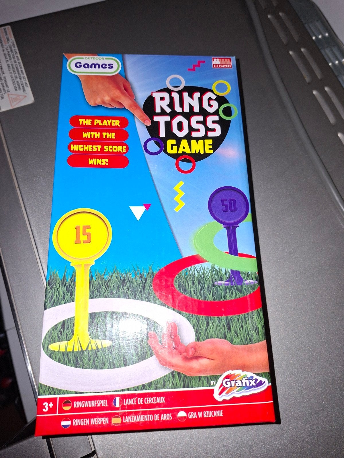 Ring Toss Spel - Outdoor Plezier voor Jong en Oud, Ophalen, Nieuw, Jongen of Meisje