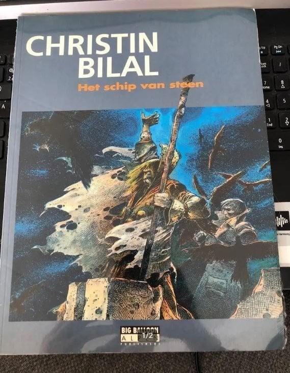 Het schip van steen christin bilal k5 k3, Boeken, Stripboeken, Eén stripboek, Ophalen of Verzenden, Zo goed als nieuw