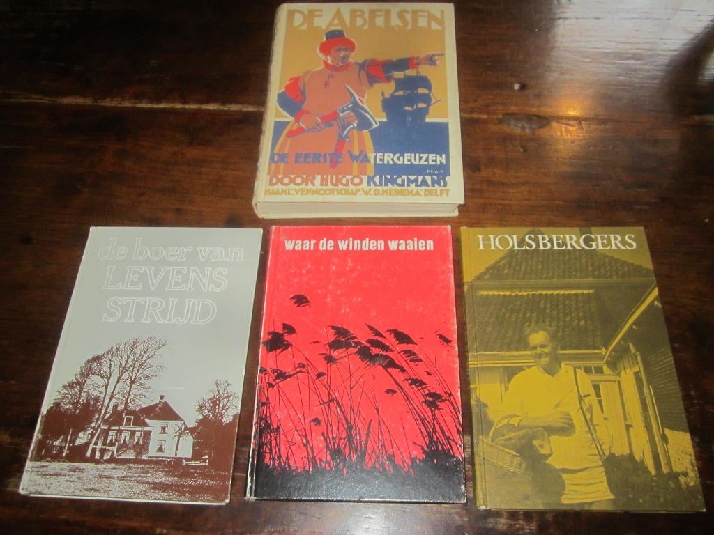 Hugo Kingmans 5x De Abelsen/boer/Holsbergers/winden waaien, Ophalen of Verzenden, Gelezen