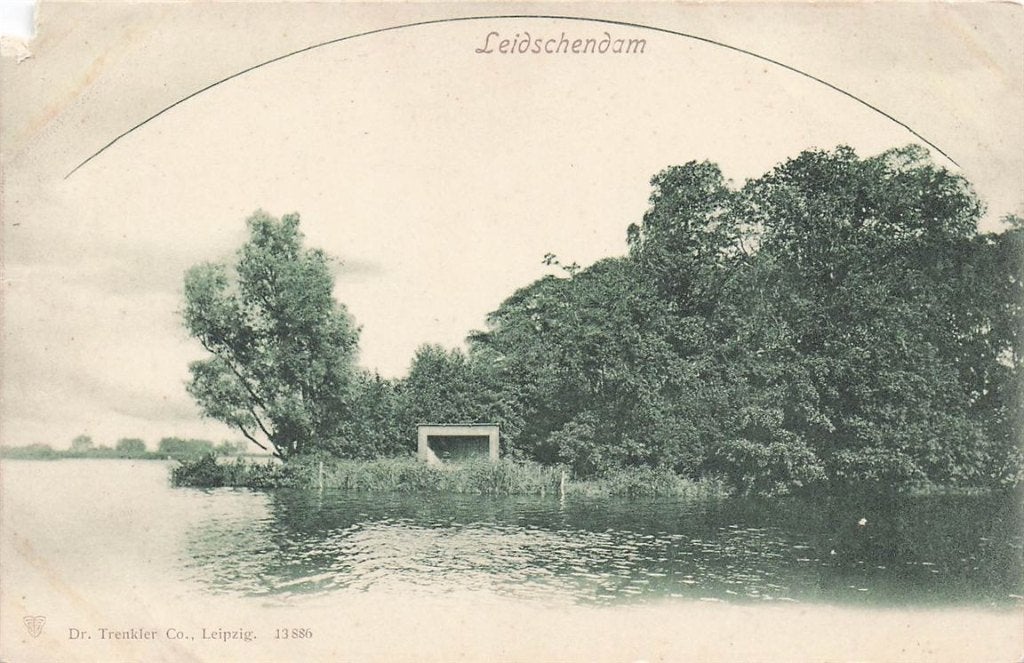 702-139-027 Leidschendam, Verzamelen, Ansichtkaarten | Nederland, Verzenden, Voor 1920, Zuid-Holland