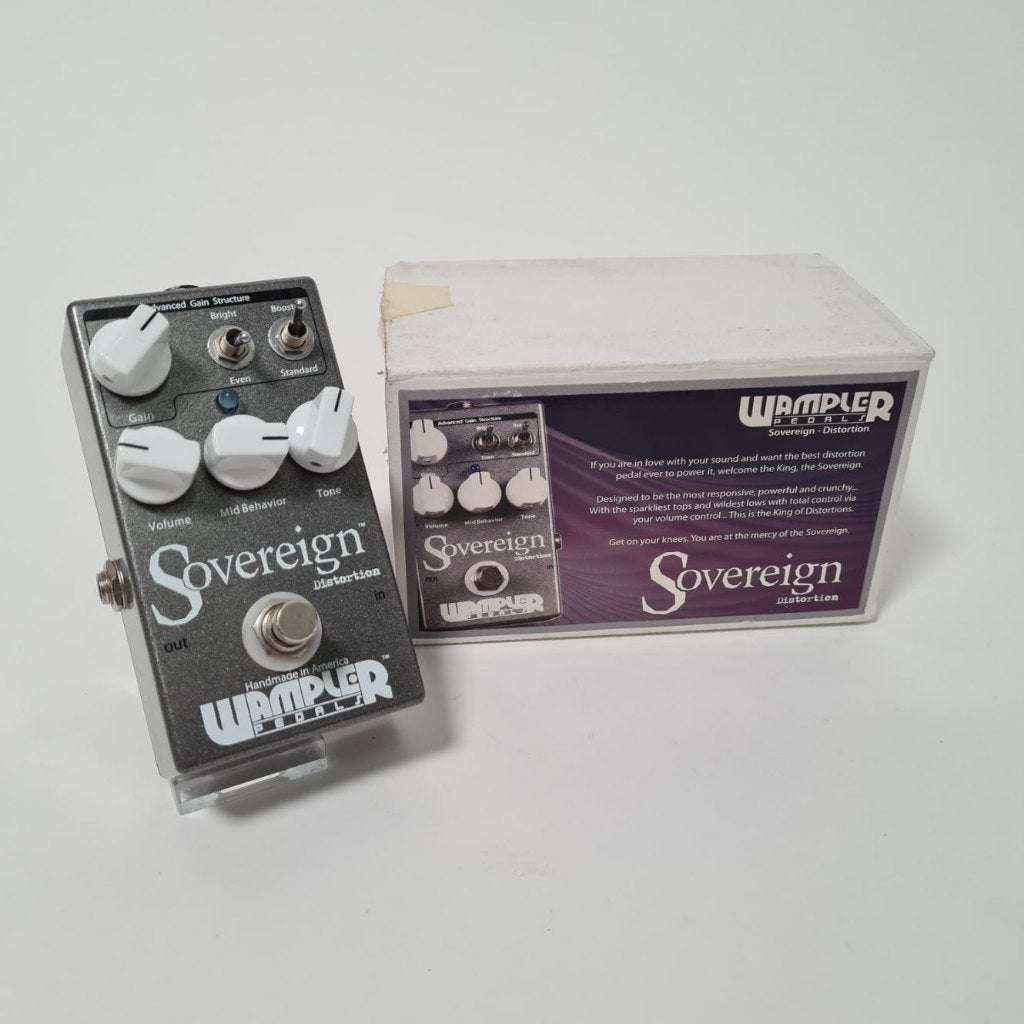 Wampler Sovereign Distortion Pedaal, Ophalen of Verzenden, Zo goed als nieuw, Volume