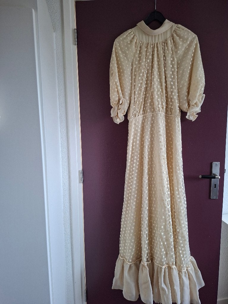 vintage trouwjurk, Ophalen, Gedragen, Overige kleuren, Trouwjurk