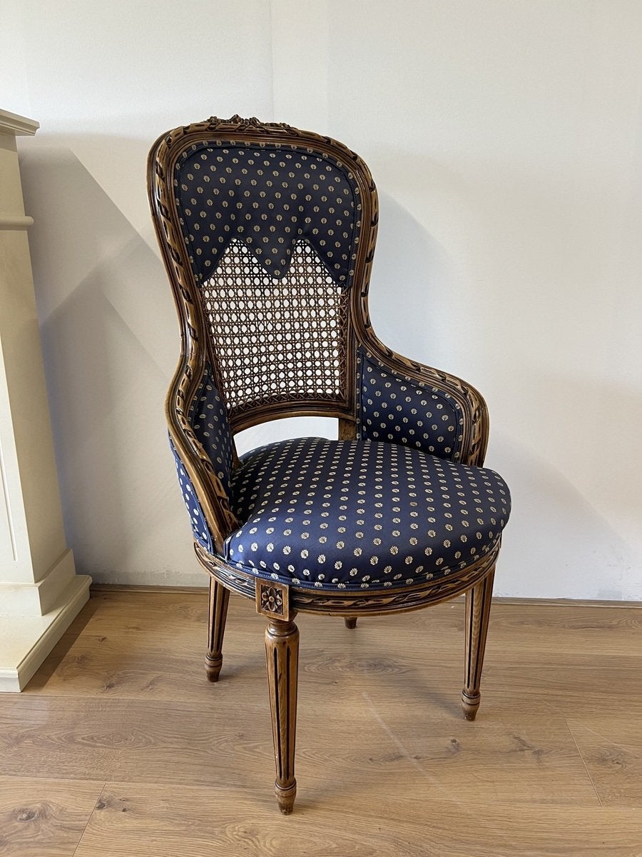 Kavel 16 -  Stoel in Lodewijk XVI-stijl, Antiek en Kunst, Antiek | Meubels | Stoelen en Banken, Ophalen