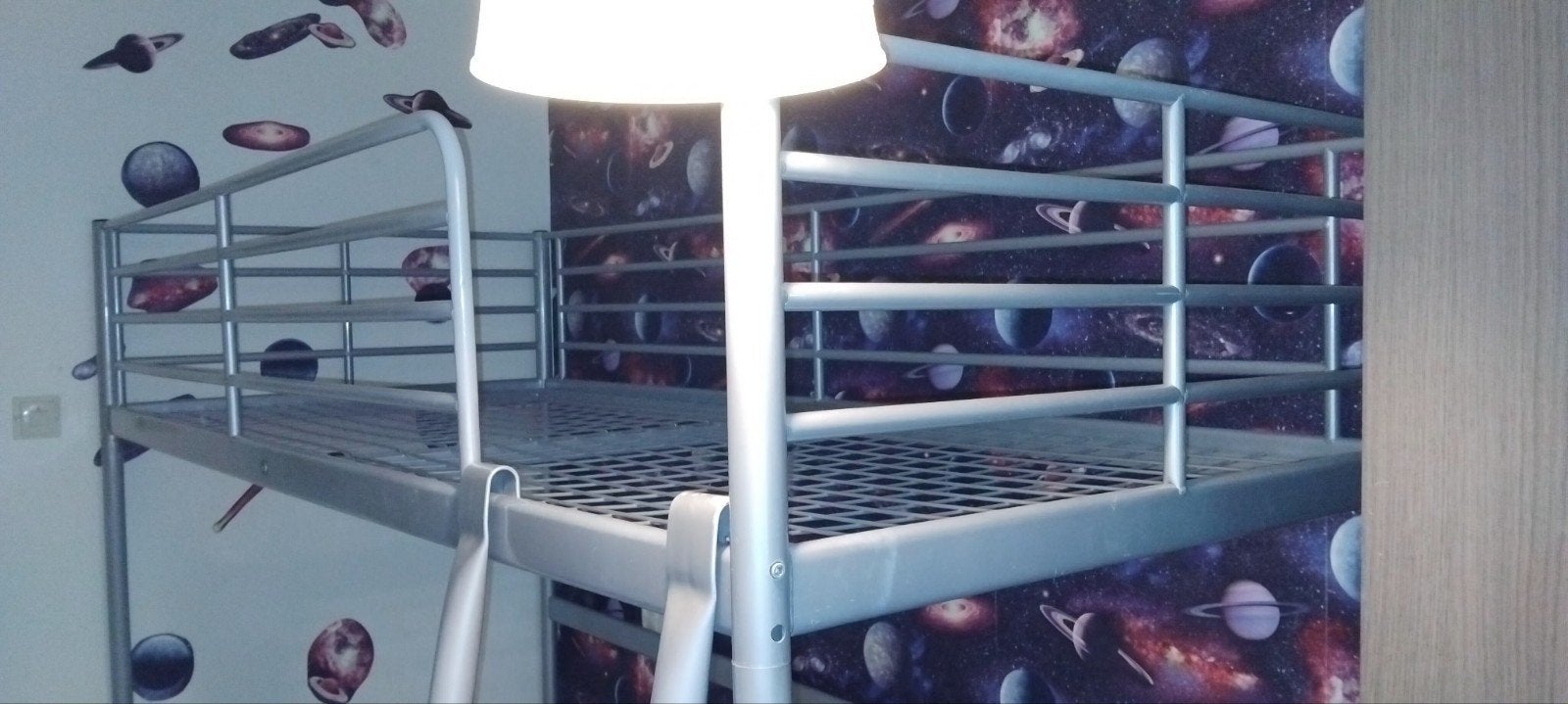 Ikea Hoogslaper zonder houten bed., Ophalen, Gebruikt, Eenpersoons, 90 cm