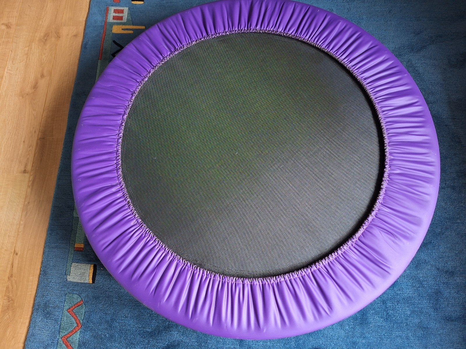 Mini trampoline paars - ideaal voor fitness en plezier, Ophalen