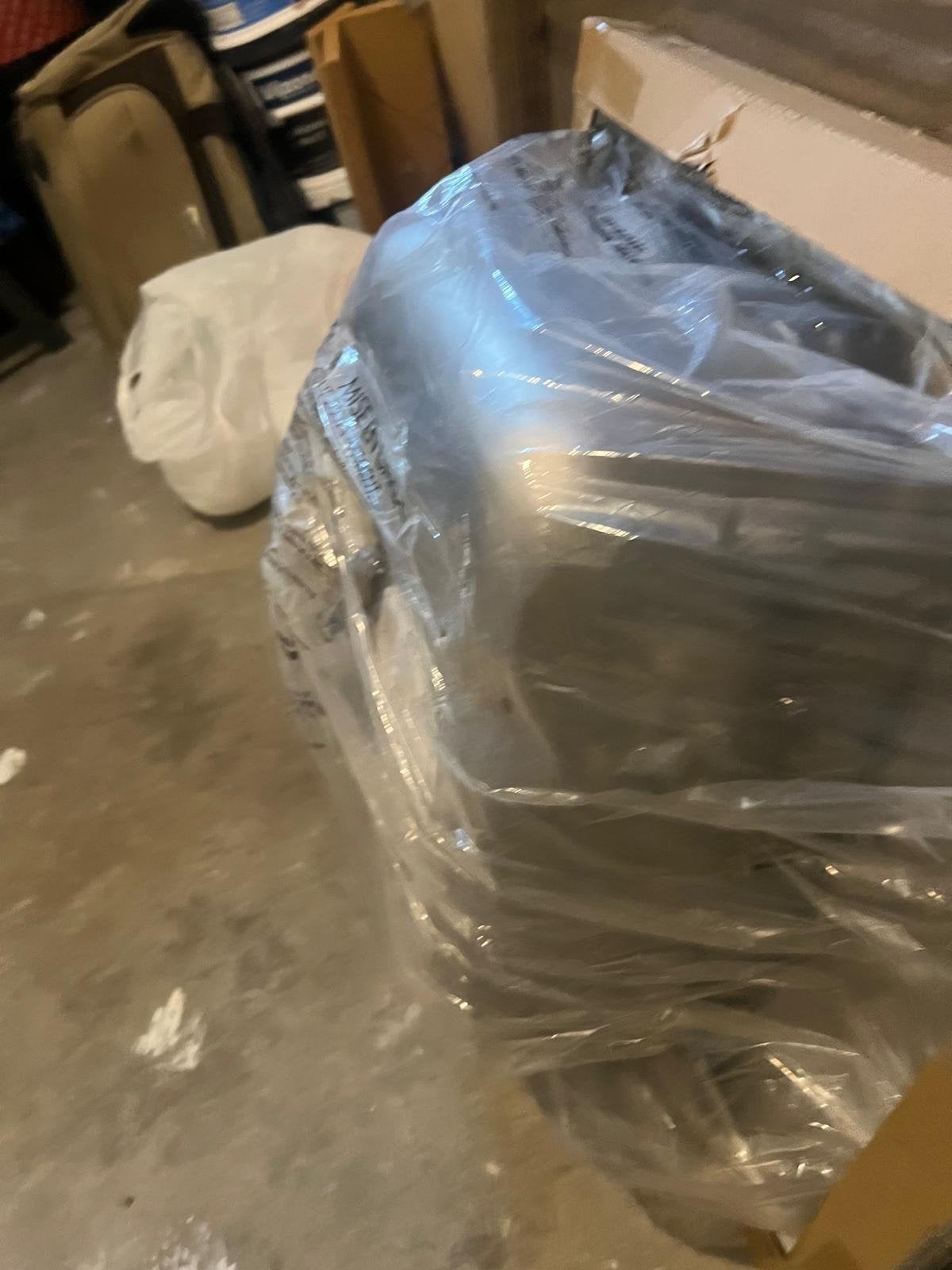 Nieuwe aluminium keuken wasbak - 48x50 cm, Ophalen, Nieuw, Metaal