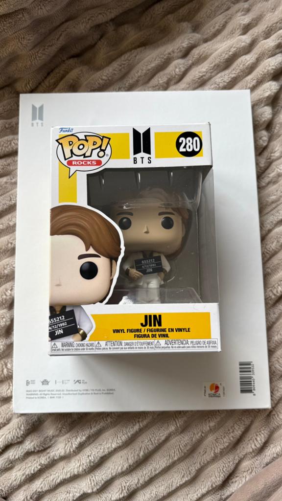 Funko Pop! Rocks BTS Butter – Jin #280, Ophalen of Verzenden, Zo goed als nieuw