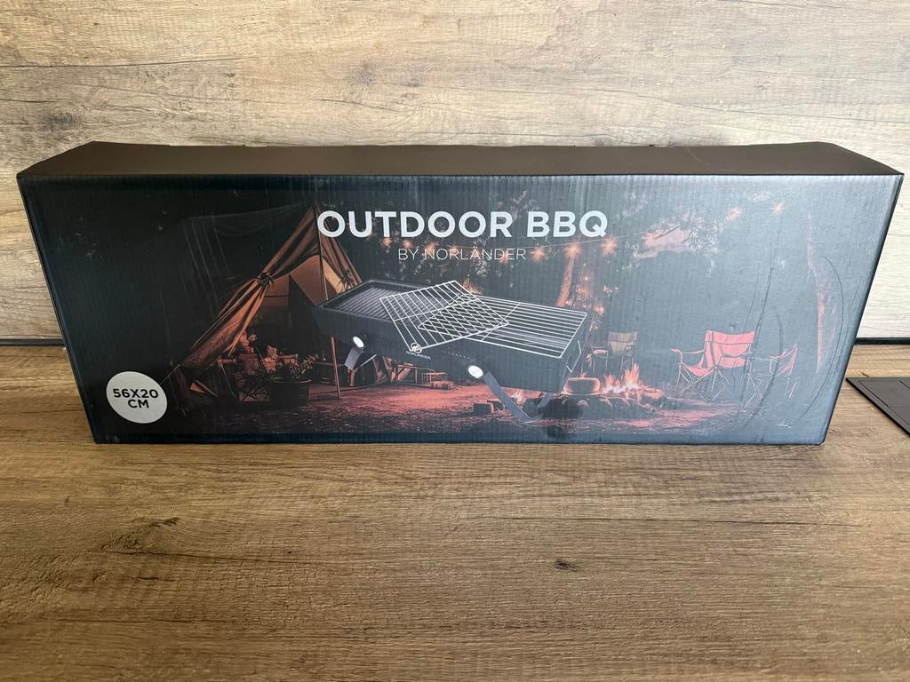 Norlander Outdoor BBQ - Compacte Tafelbarbecue, Ophalen of Verzenden, Nieuw, Met accessoires