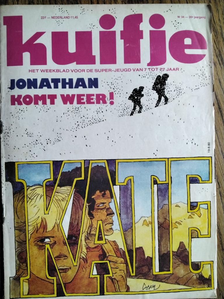 Kuifje nr 34-35e jaargang, Boeken, Ophalen of Verzenden, Gelezen