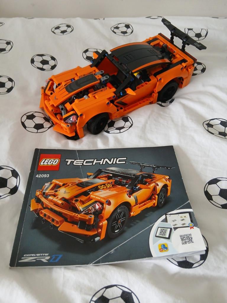 Mooie technic lego corvette ZR0 (42093), Ophalen of Verzenden, Zo goed als nieuw, Overige merken