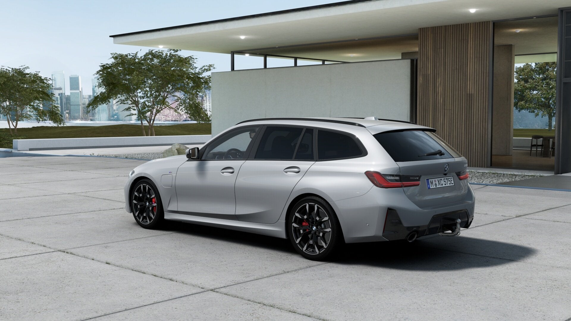 BMW 3 Serie Touring 330e M Sport Automaat / Panoramadak / Tr, Automaat, Achterwielaandrijving, Zwart, 4 cilinders
