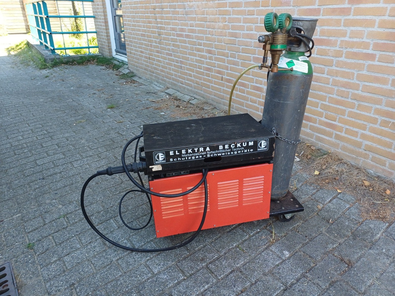 Co2 mig lasapparaat Elektra Beckum 160a 230v, Ophalen, Zo goed als nieuw, 150 tot 250 ampère, Co2